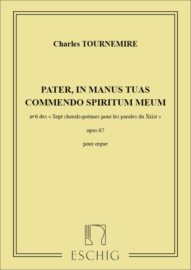 Choral N 6 Orgue